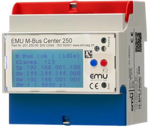 Hauptbild - EMU M-Bus Center - Datenlogger