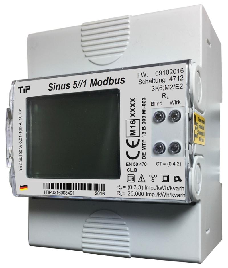 Hauptbild - Sinus - Three-Phase Energy Meter