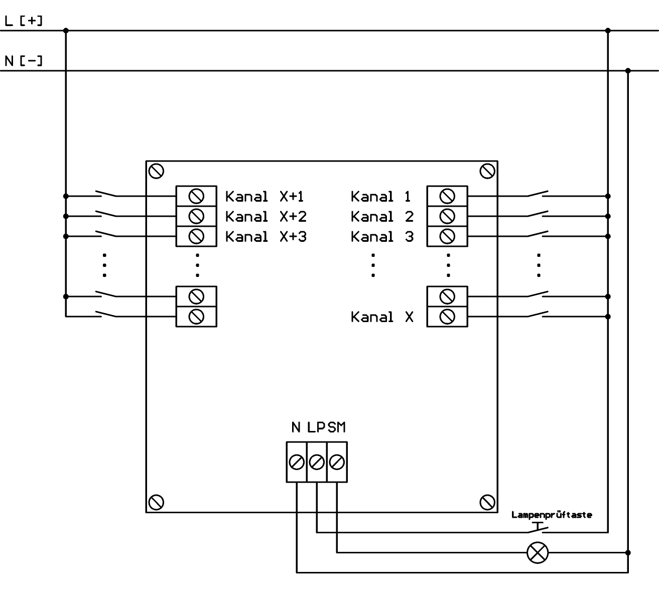 Klemmen LMB 72-6.2 3mm 24V AC/DC