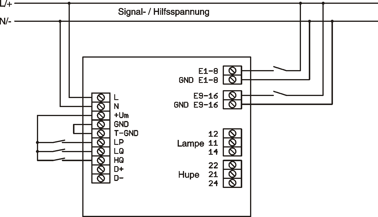 Klemmen LMBI 96-8.2 3mm 24V AC/DC