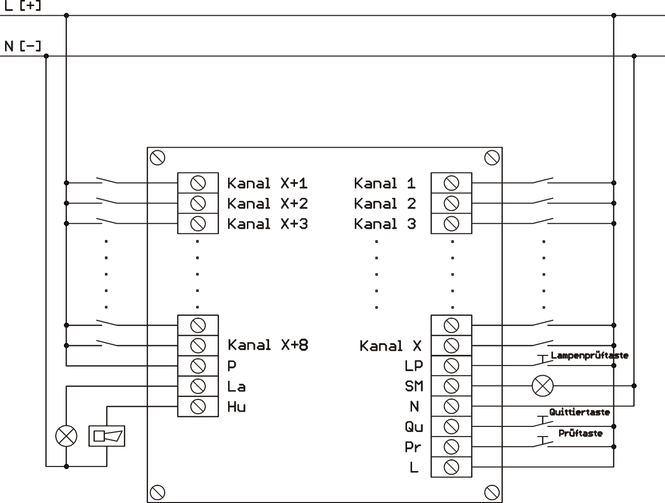 Klemmen LMBST 96-4.1 3mm 24V AC/DC