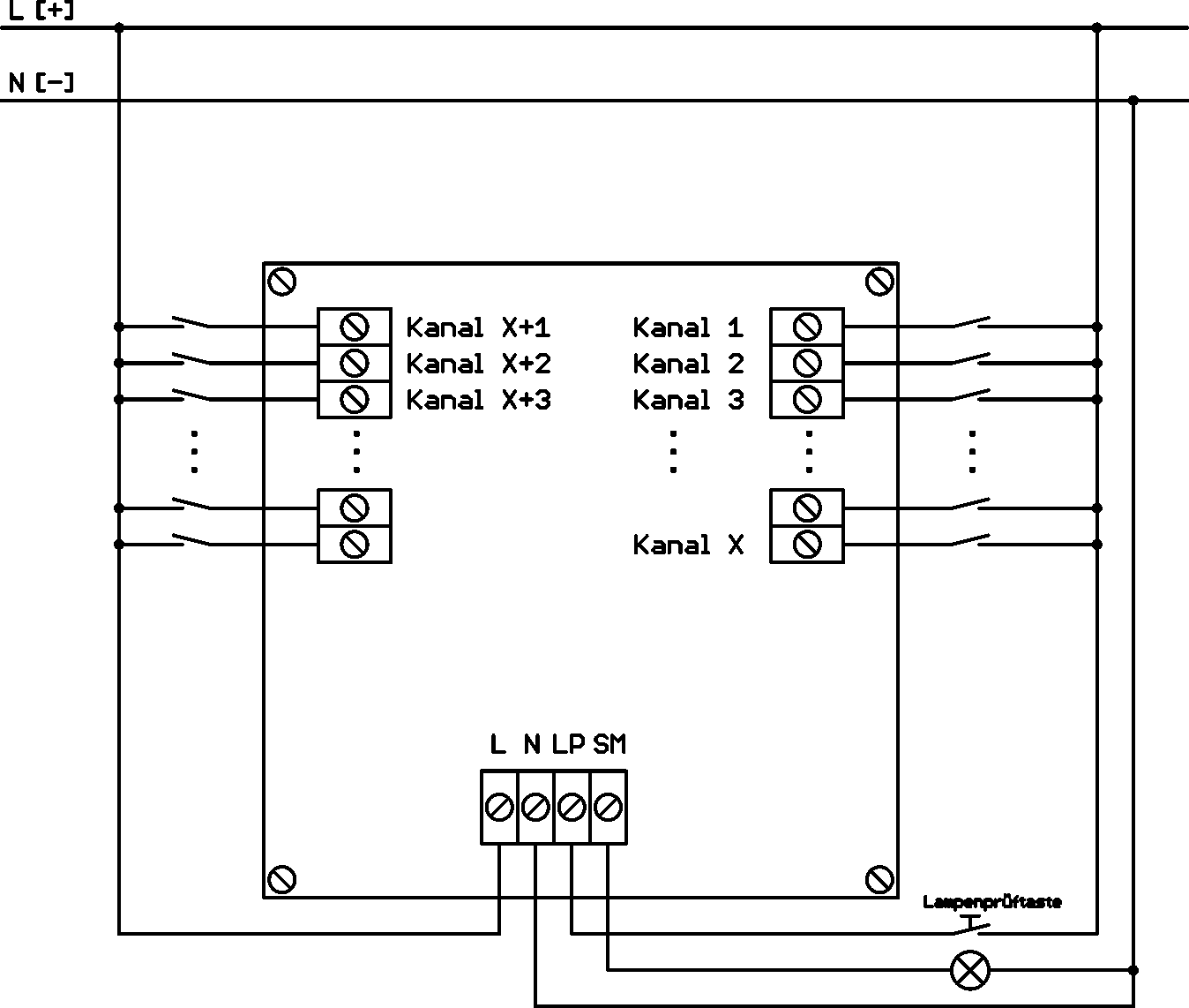 Klemmen LMT 72-4.1 3mm 24V AC/DC