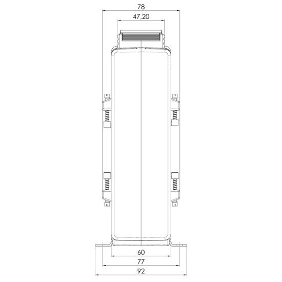 Sideview ASK 105.6N 2500/1A 10VA Kl.1