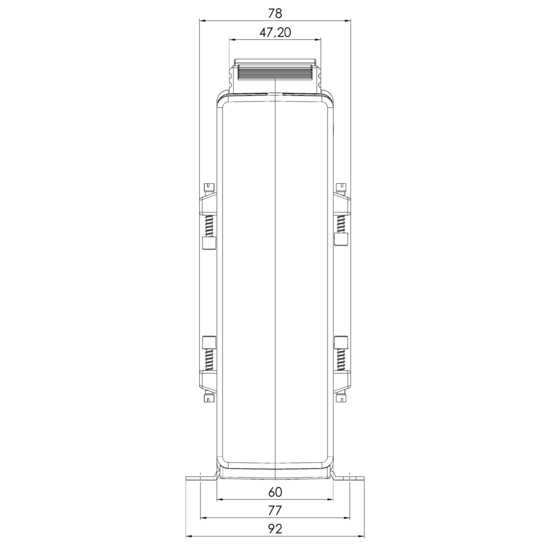 Sideview ASK 105.6N  2500/1A  10VA  Kl.1