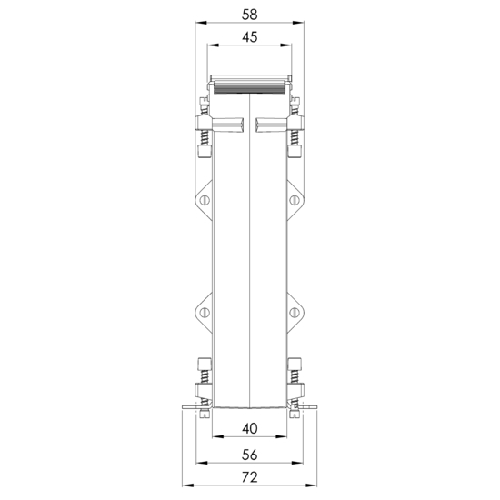 Sideview ASK 128.4  400/5A  2,5VA  Kl.0,5