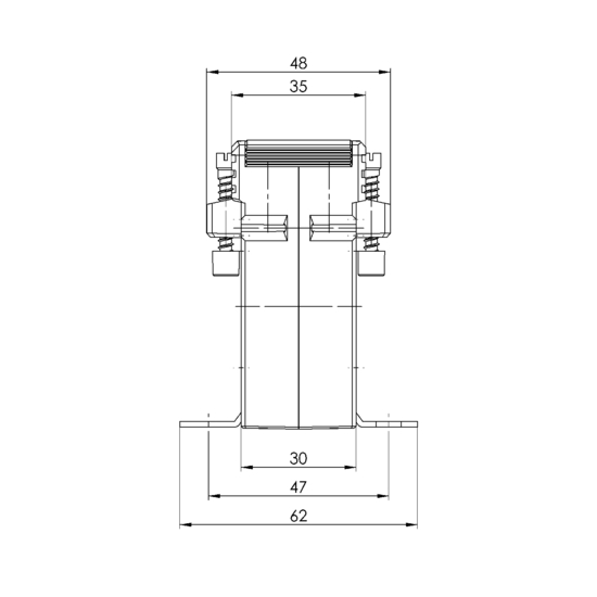 Sideview ASK 31.3 2U  200-100/5A  5-2,5VA  Kl.1