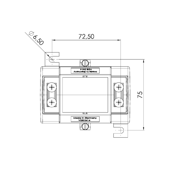 Topview ASK 31.6  50/5A  1,5VA Kl.0,5