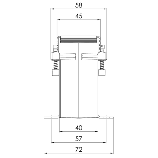 Sideview ASK 412.4 3U 400-200-150/5A 10-5-2,5VA Kl.1