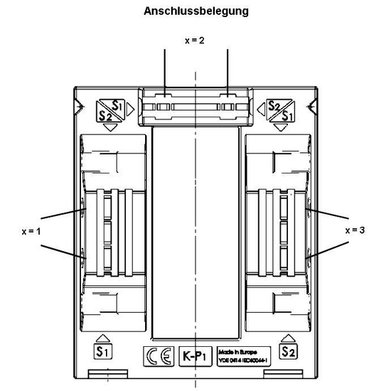 1. Zusatzbild ASK 83.4  300/5A  1,5VA  Kl. 0,5