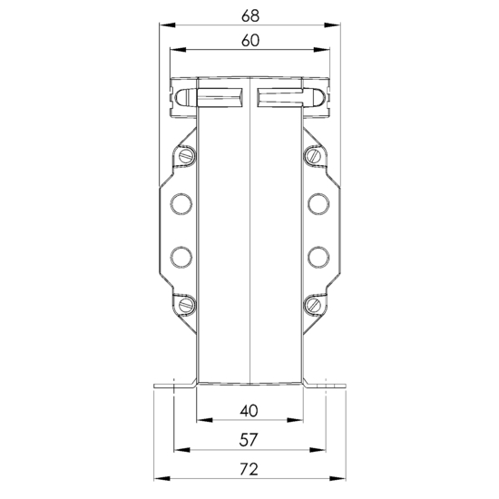 Sideview ASK 83.4  300/5A  1,5VA  Kl. 0,5