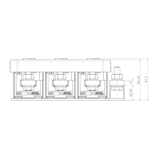 Topview ASKD 31.5 2U 3x200-100/5A 5-2,5VA Kl.0,5