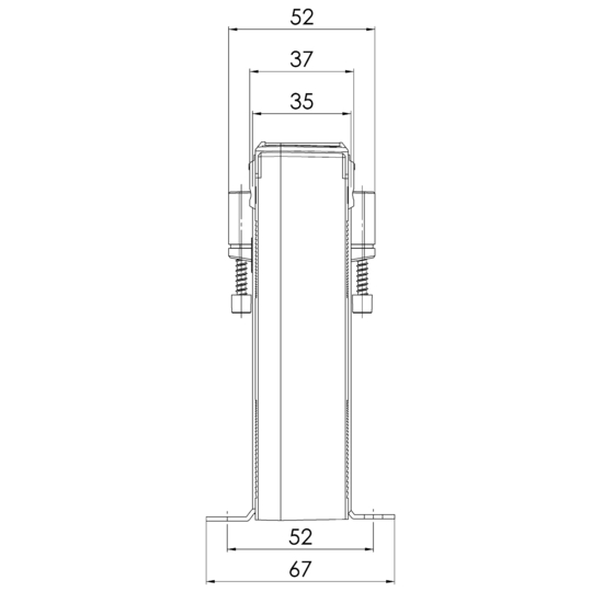 Sideview CTB 81.35 400/5A 5VA Kl.1