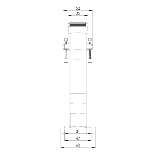 Sideview EASK 123.3  750/5A  2,5VA Kl.0,5