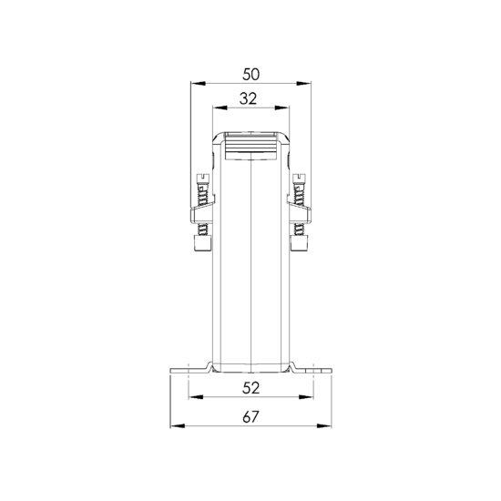 Sideview EASK 130.3  300/5A  2,5VA Kl.0,5