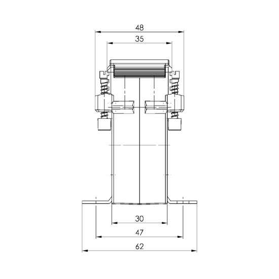 Sideview EASK 31.3 150/5A 1,5VA Kl.0,2
