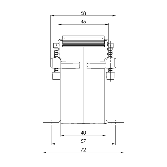 Sideview EASK 31.4  100/5A  1,5VA Kl.0,2