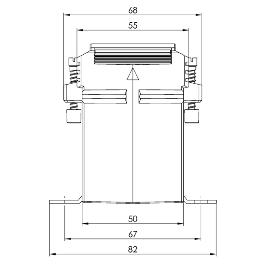 Sideview EASK 31.5 2U  200-100/5A  5-2,5VA Kl.0,5