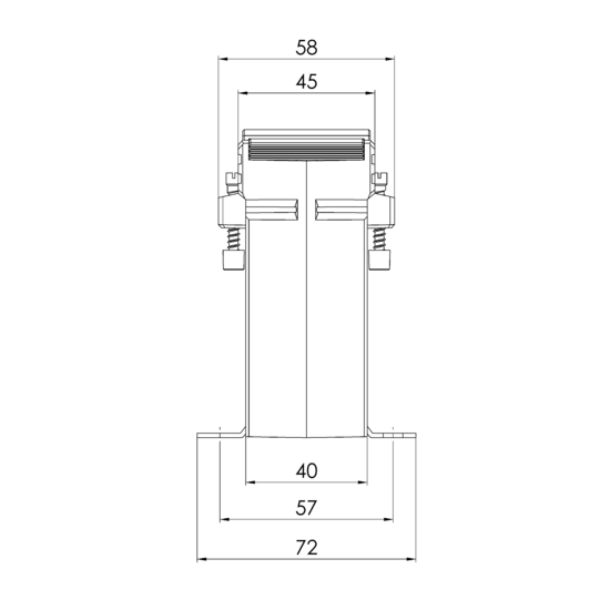 Sideview EASK 541.4 100/5A 1,5VA Kl.0,2