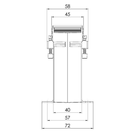Sideview EASK 61.4 200/5A 1,5VA Kl.0,2