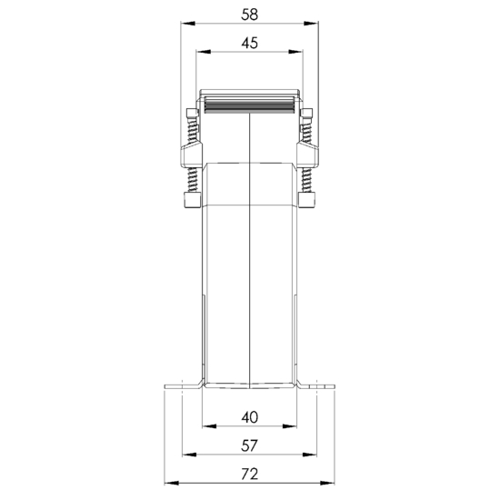 Sideview EASK 81.4 400/5A 2,5VA Kl.0,2