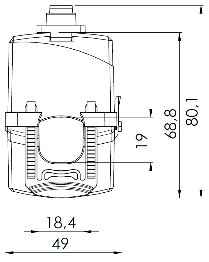 Frontview PCW 18L  100/1A  0,3VA  Kl.1