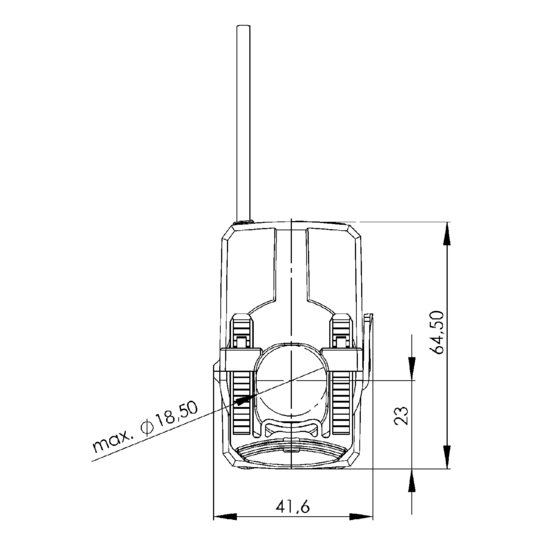 Sideview PCW 18 100/1A 1,25VA Kl.3