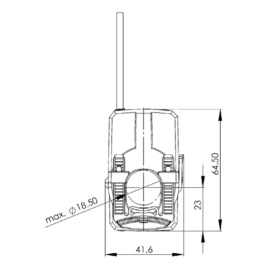 Sideview PCW 18  50/1A  1VA  Kl.3