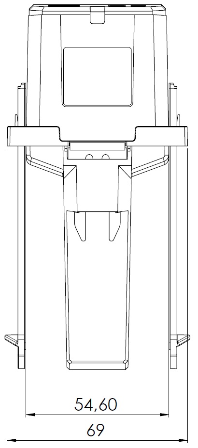 Sideview PCW 42L 250/1A 2,5VA Kl.1