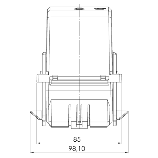 Sideview PCW 44  250/1A  2,5VA Kl.1