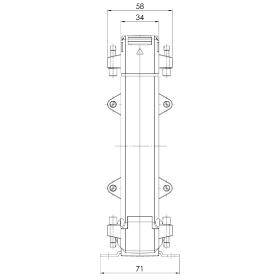 Sideview PTW 812  500/5A  2,5VA  Kl.0,5