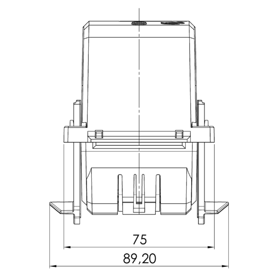Sideview PCW 32  100/1A  2,5VA  Kl.3
